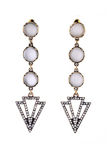 Deco Drop Earrings - Avery and May