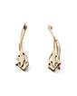 Cutout Tulips Earrings - Avery and May